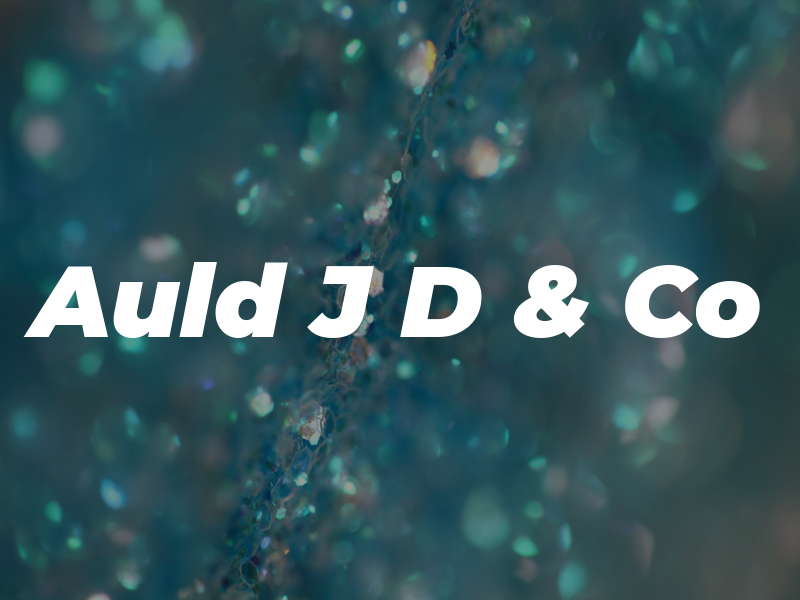Auld J D & Co
