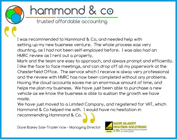 Hammond & Co - Accountants in Chesterfield