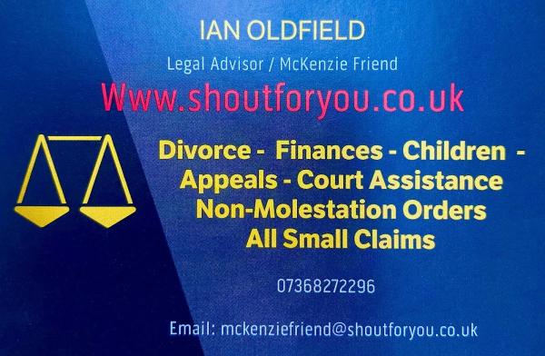 Family / Divorce Legal Advisor / McKenzie Friend
