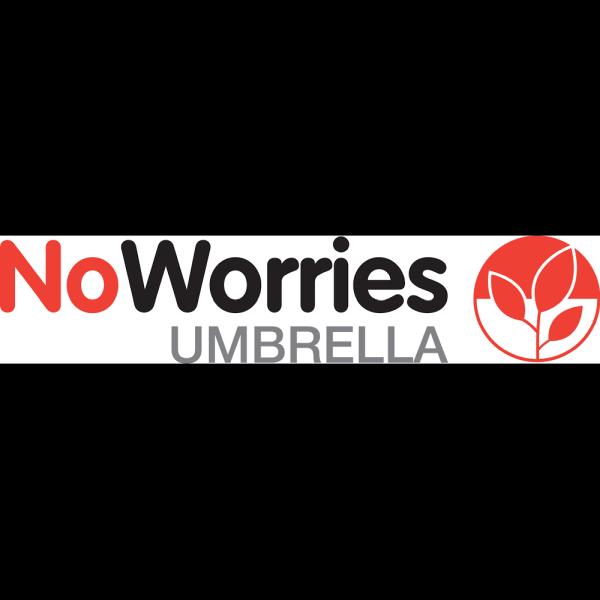 No Worries Red Umbrella