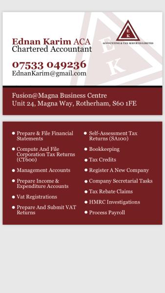EK Accounting & Tax Services Limited
