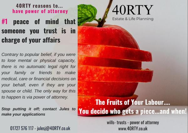 40rty - Wills & Lasting Power of Attorney