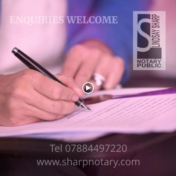 Lindsay Sharp Notary Public