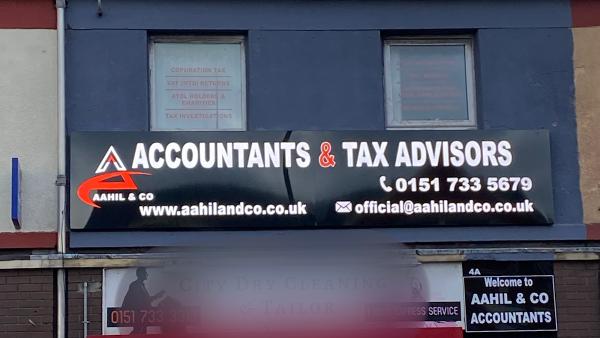 Aahil and Co Accountants Liverpool