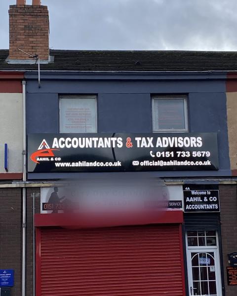 Aahil and Co Accountants Liverpool