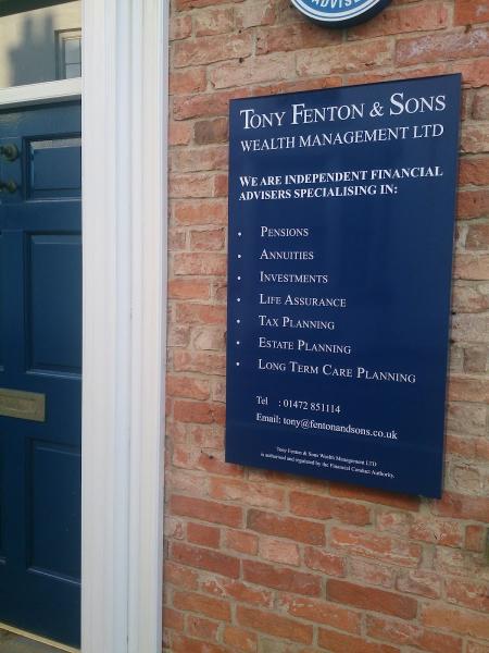 Tony Fenton & Sons Wealth Management