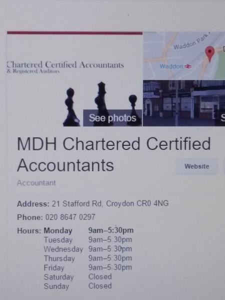 MDH Chartered Certified Accountants