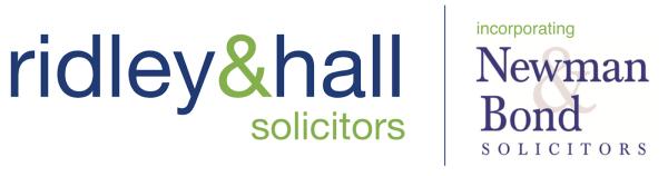 Ridley & Hall Incorporating Newman & Bond Solicitors