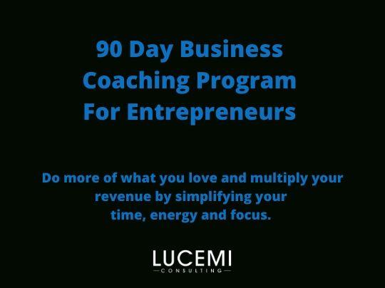 Lucemi Consulting: Time Management Coach