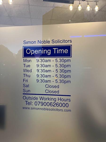 Simon Noble Solicitors