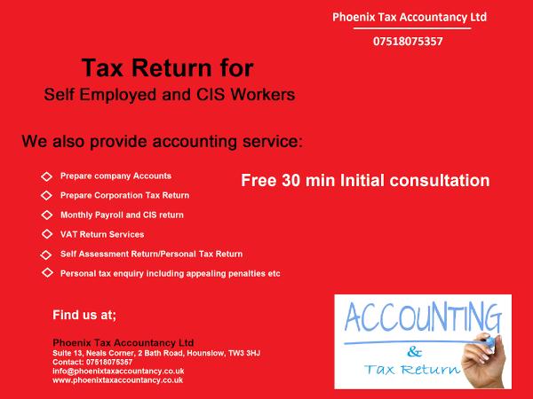 Contabil Roman Hounslow - Phoenix Tax Accountancy