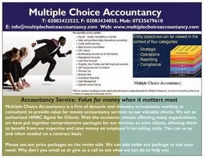 Multiple Choice Accountancy