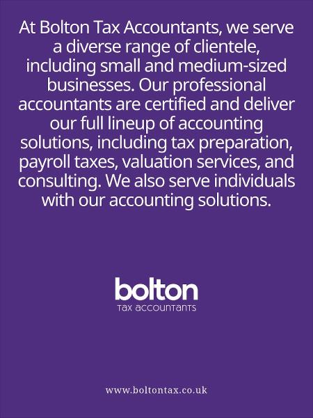 Bolton Tax Accountants - Bolton Office