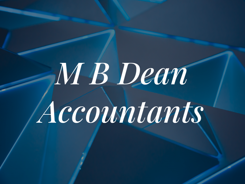 M B Dean Accountants