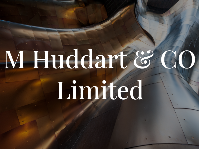 M Huddart & CO Limited