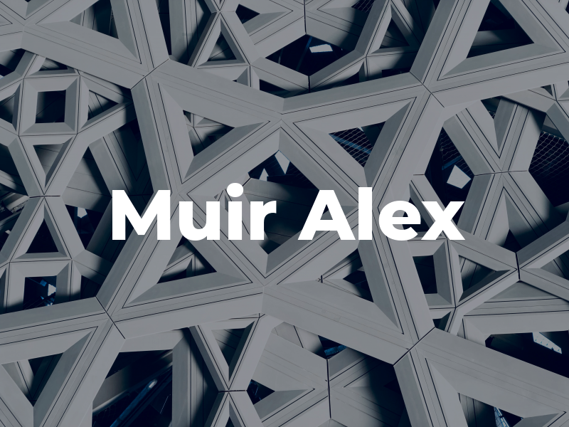 Muir Alex