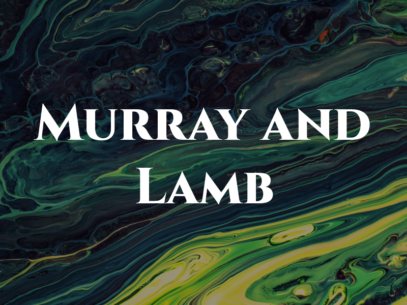 Murray and Lamb