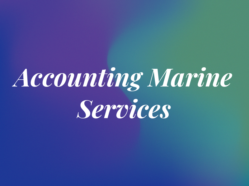 MD Accounting Marine Tax Services