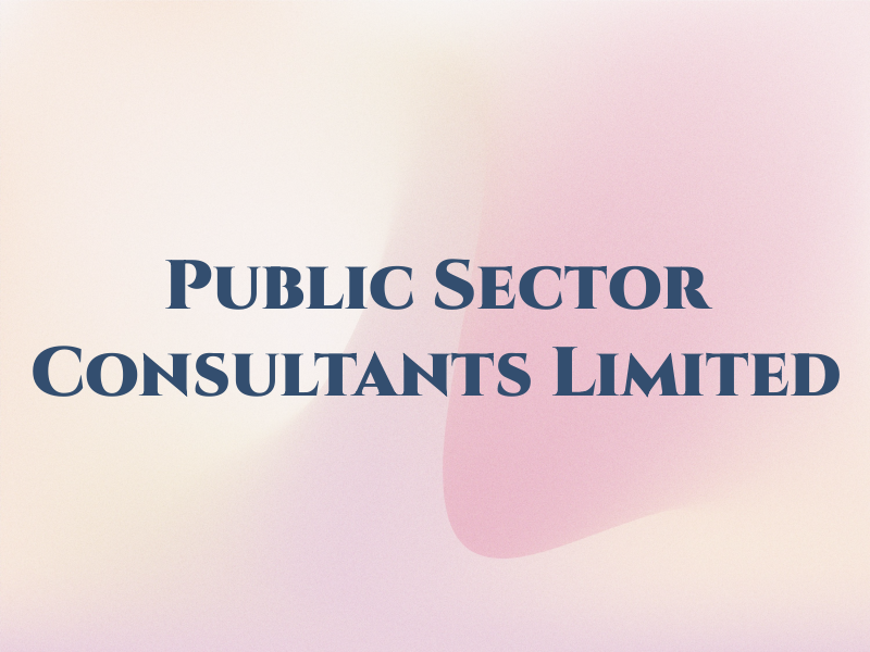 MRL Public Sector Consultants Limited