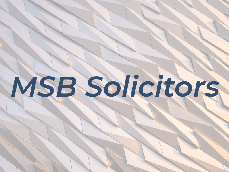 MSB Solicitors