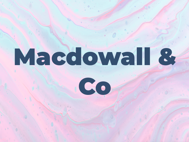 Macdowall & Co
