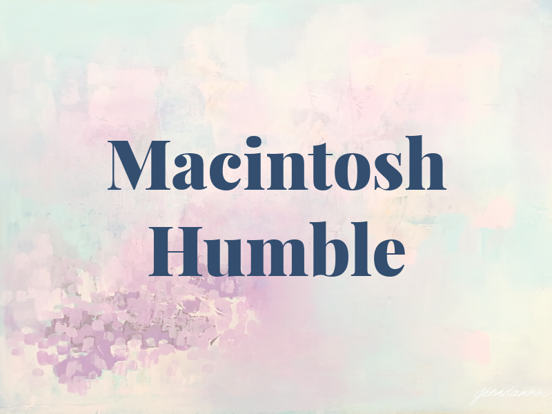 Macintosh Humble