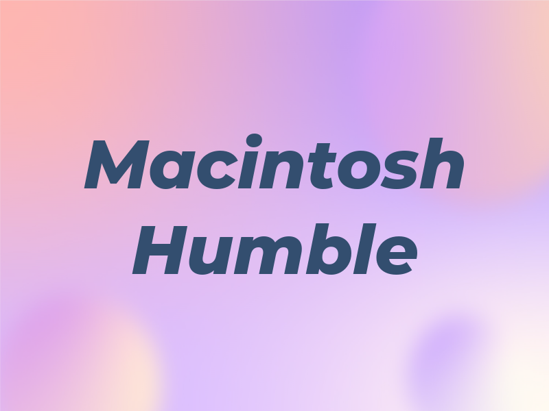 Macintosh Humble