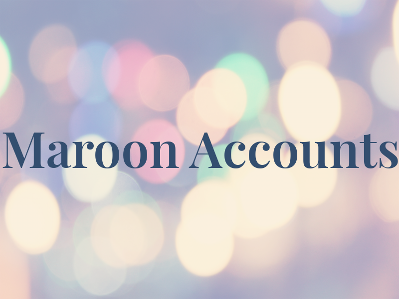 Maroon Accounts