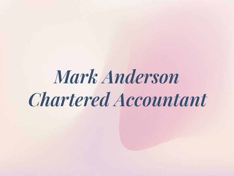 Mark Anderson Chartered Accountant