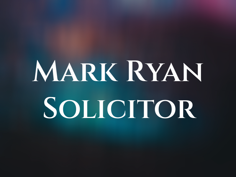 Mark L Ryan Solicitor