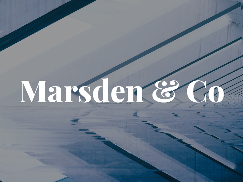 Marsden & Co
