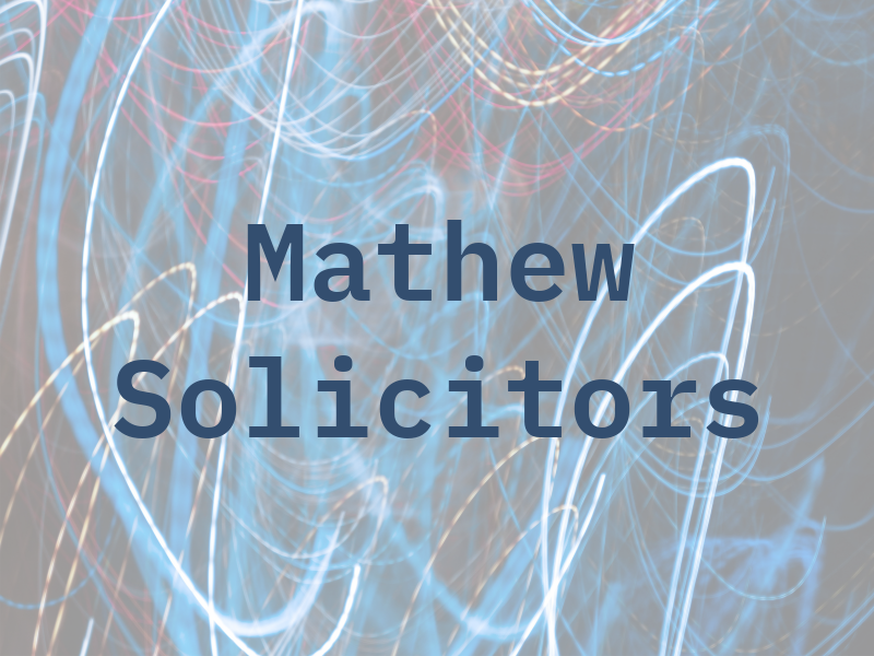 Mathew Solicitors