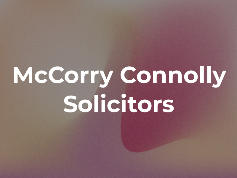 McCorry Connolly Solicitors