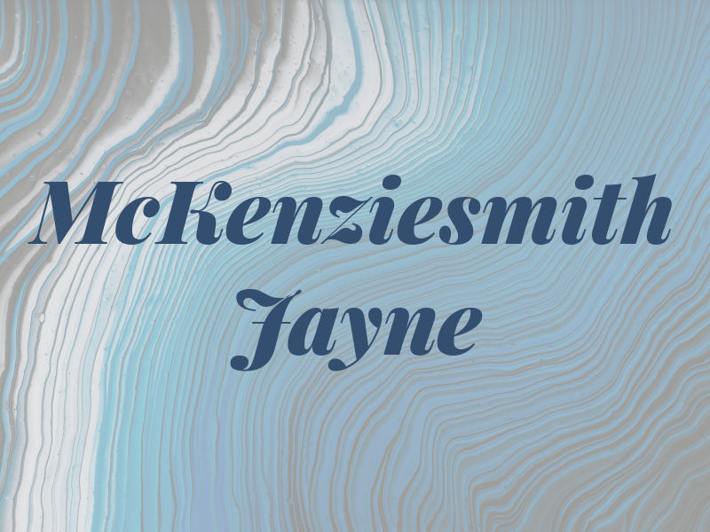 McKenziesmith Jayne