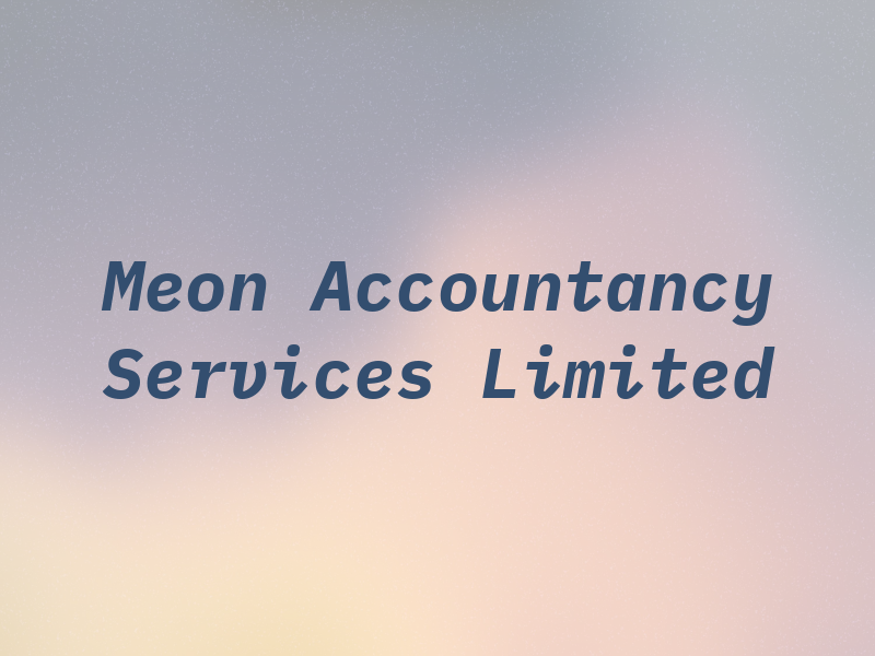 Meon Accountancy Services Limited