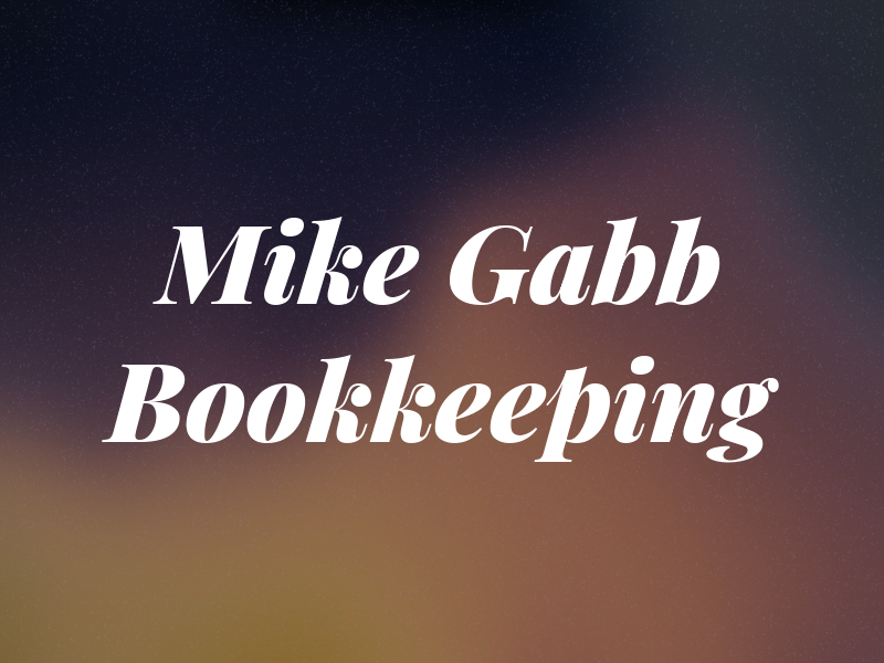 Mike Gabb Bookkeeping