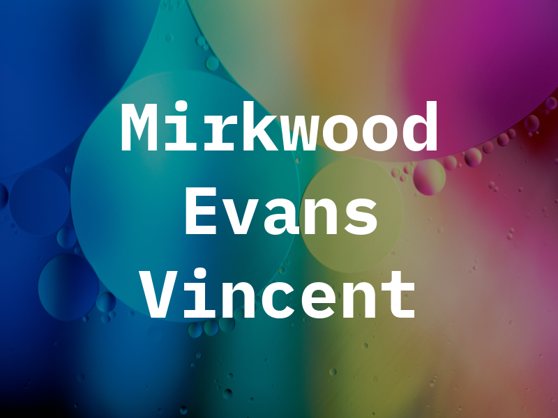 Mirkwood Evans Vincent