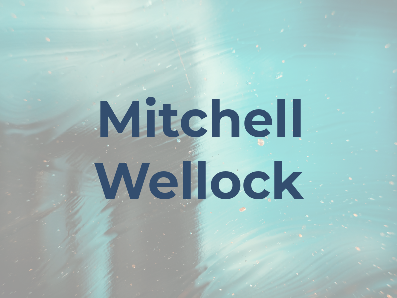 Mitchell Wellock