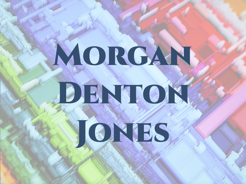 Morgan Denton Jones