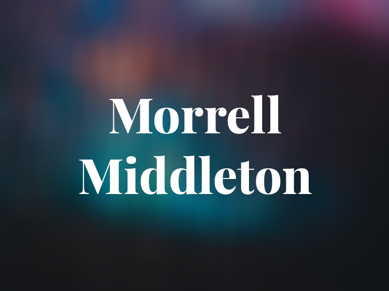 Morrell Middleton