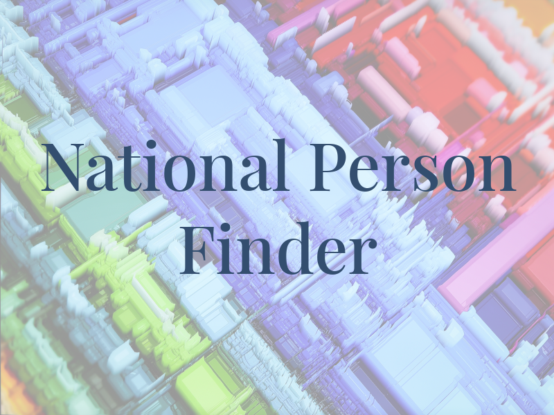 National Person Finder