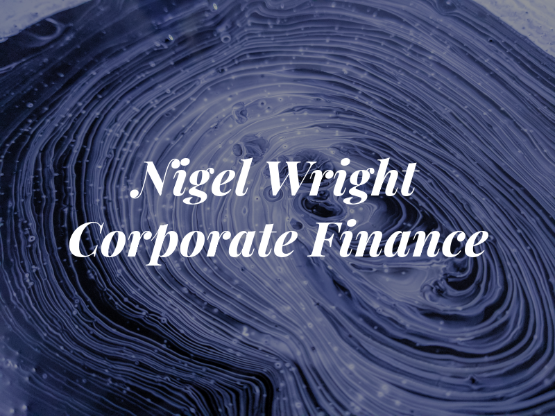 Nigel Wright Corporate Finance