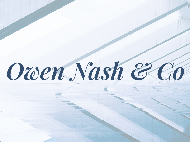Owen Nash & Co