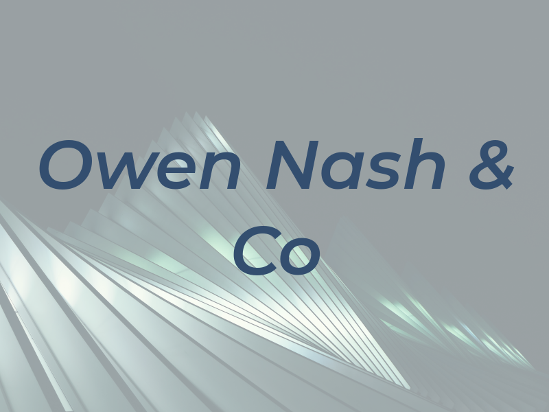 Owen Nash & Co