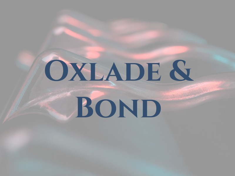 Oxlade & Bond