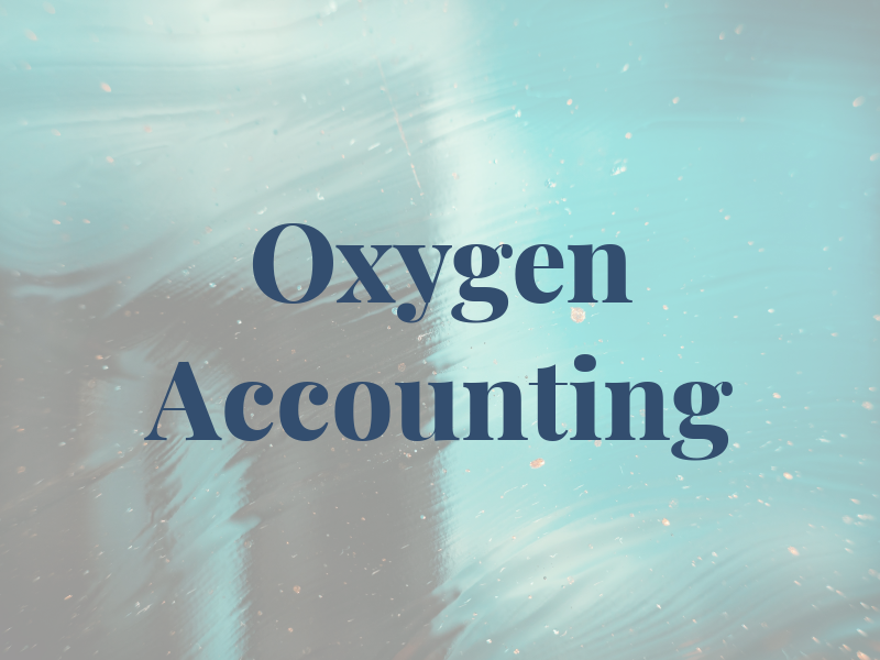 Oxygen Accounting