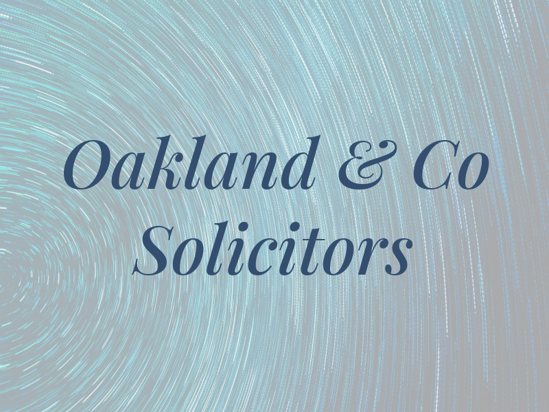 Oakland & Co Solicitors