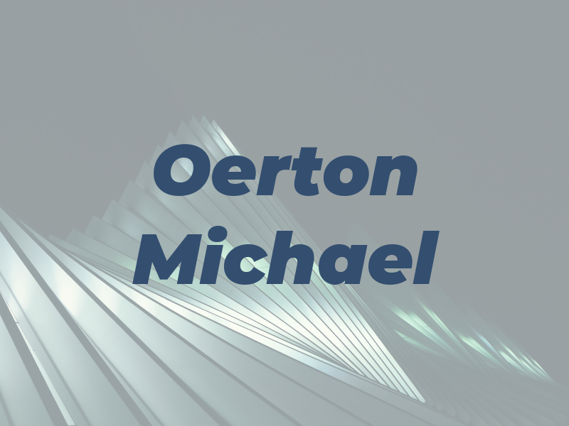 Oerton Michael