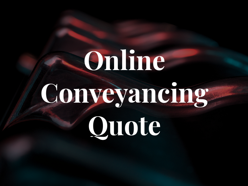 Online Conveyancing Quote