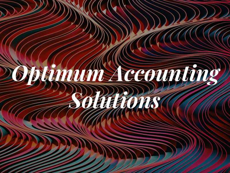 Optimum Accounting Solutions